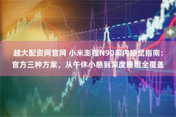 越大配资网官网 小米澎程N90车内睡觉指南：官方三种方案，从午休小憩到深度睡眠全覆盖